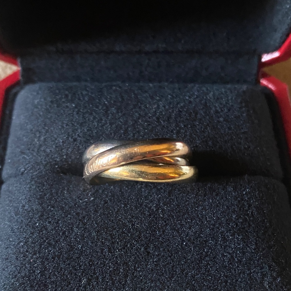 Cartier trinity ring Classic model!